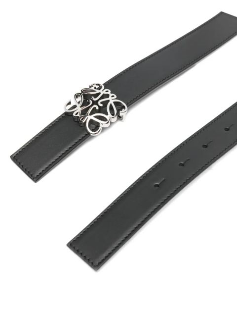 LOEWE logo-buckle belt - Black