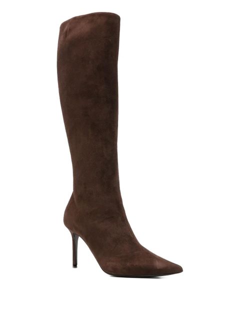 Giuseppe Zanotti 85mm pointed-toe boots - Brown - zdjęcie produktu nr 2
