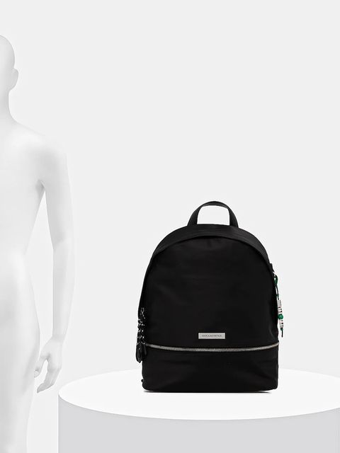 Karl Lagerfeld plecak IKON damski kolor czarny mały gładki B1W30011