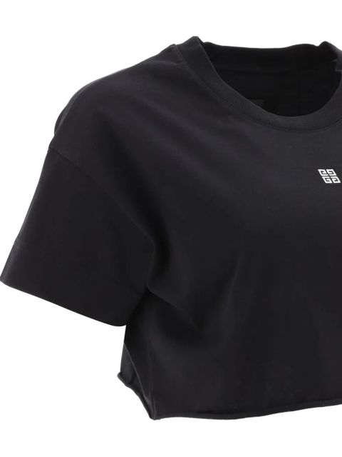 Givenchy cropped cotton T-shirt - Black