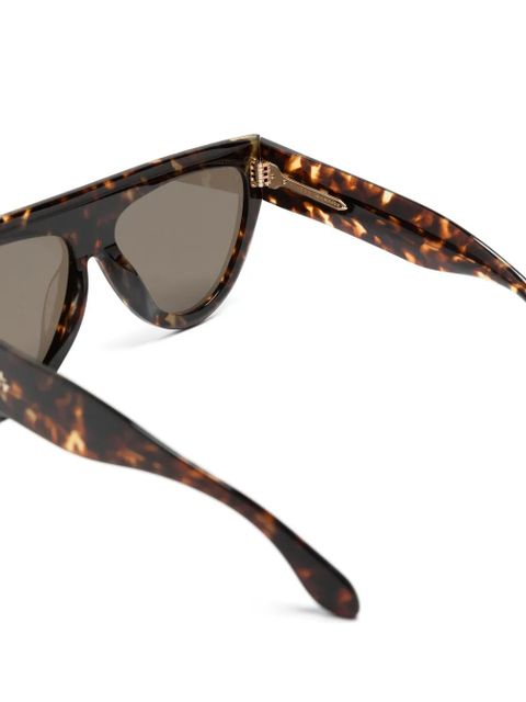 Isabel Marant Eyewear oversize-frame sunglasses - Brown