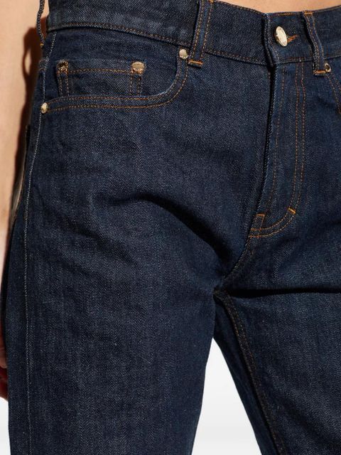 Casablanca logo-detail jeans - Blue