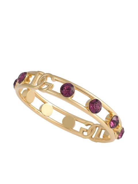 Dolce & Gabbana logo-plaque bracelet - Gold - zdjęcie produktu nr 2