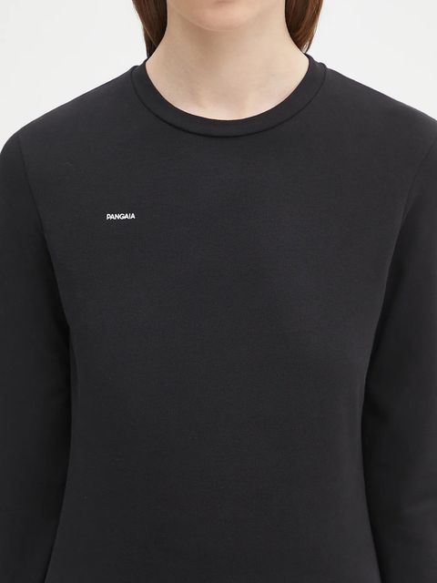 Pangaia longsleeve Cotton-Stretch Long-Sleeved Top kolor czarny 10002429