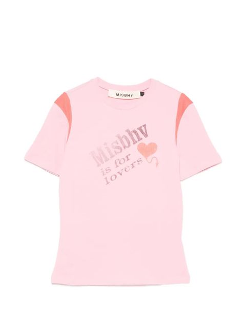 MISBHV printed T-shirt - Pink - zdjęcie produktu nr 1