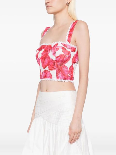 Charo Ruiz Ibiza Liv top - Red - zdjęcie produktu nr 2