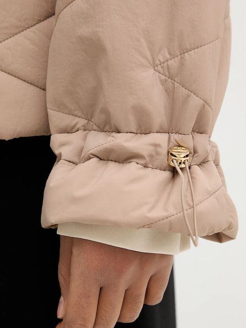 Liu Jo kurtka kolor brązowy przejściowa TA6225 T324A