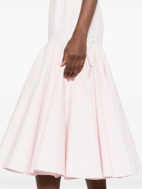 Jacquemus flared midi dress - Pink