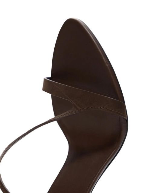 LouLou de Saison Lane strap heeled sandals - Brown