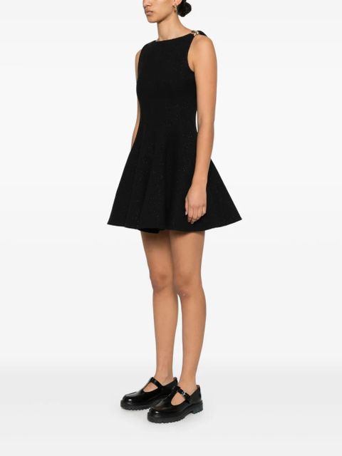 Maje flared mini dress - Black - zdjęcie produktu nr 2