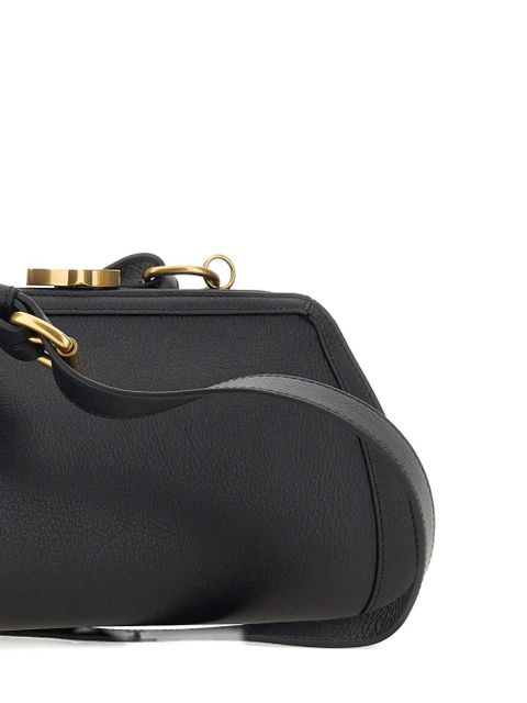 Vivienne Westwood Ascot leather satchel - Black