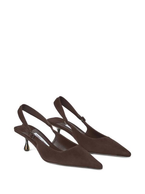 Jimmy Choo 50mm Amel pumps - Brown - zdjęcie produktu nr 2