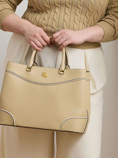 Lauren Ralph Lauren torebka skórzana