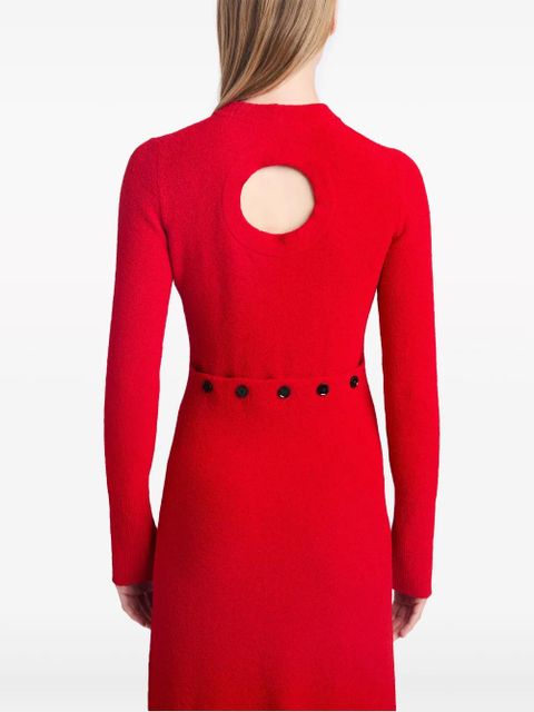 Proenza Schouler Lara knit maxi dress - Red