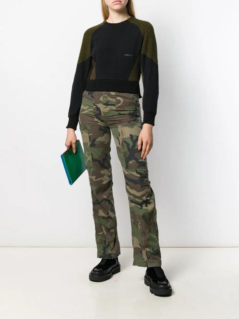 AMBUSH fleece panel sweatshirt - Black - zdjęcie produktu nr 2