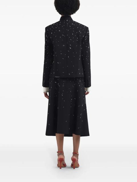 Marni bead-embellished jacket - Black