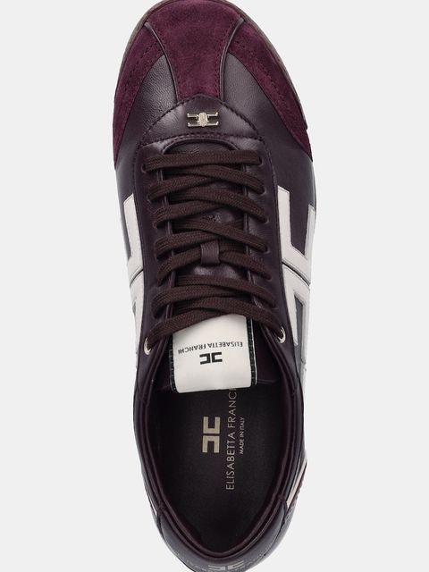 Elisabetta Franchi sneakersy skórzane