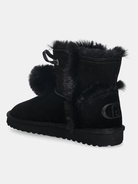 Liu Jo śniegowce zamszowe JIL 05 kolor czarny SF5101PX00222222