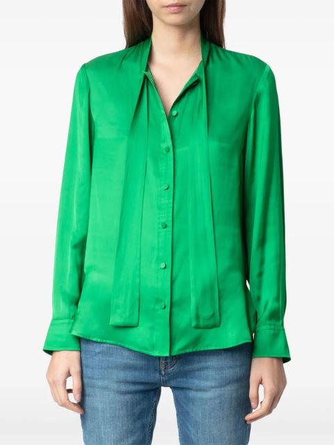 Zadig&Voltaire Tulba blouse - Green