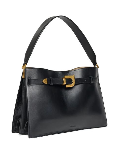 Nanushka Harmonica buckle-detail tote bag - Black