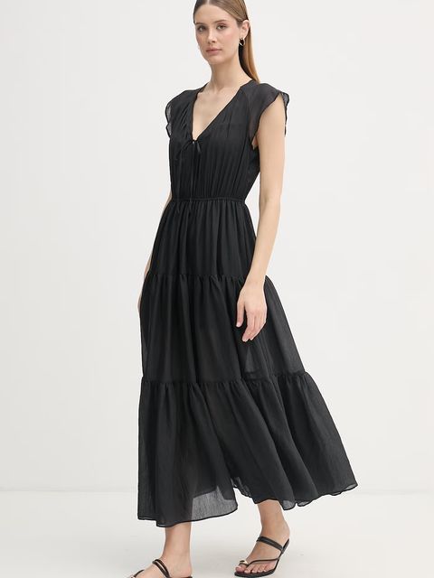 Gaudi sukienka babydoll z wiskozy - zdjęcie produktu nr 1