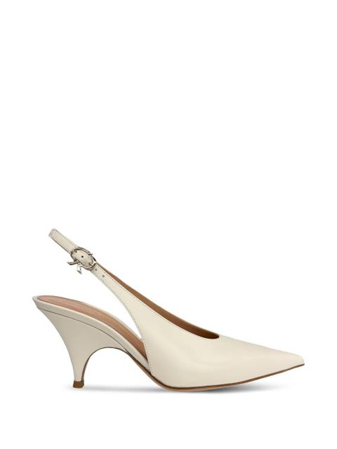 Gianvito Rossi Sofia slingback loafers - Neutrals - zdjęcie produktu nr 1