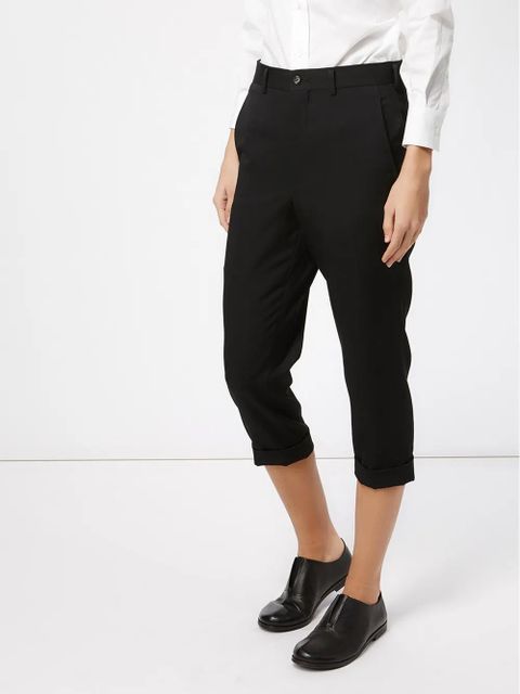 Comme Des Garçons cropped trousers - Black