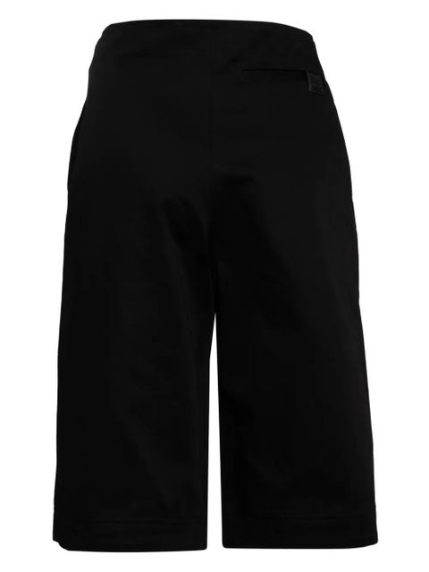 LOEWE pleated cotton shorts - Black - zdjęcie produktu nr 2
