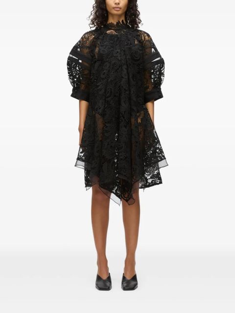 3.1 Phillip Lim lace mini dress - Black