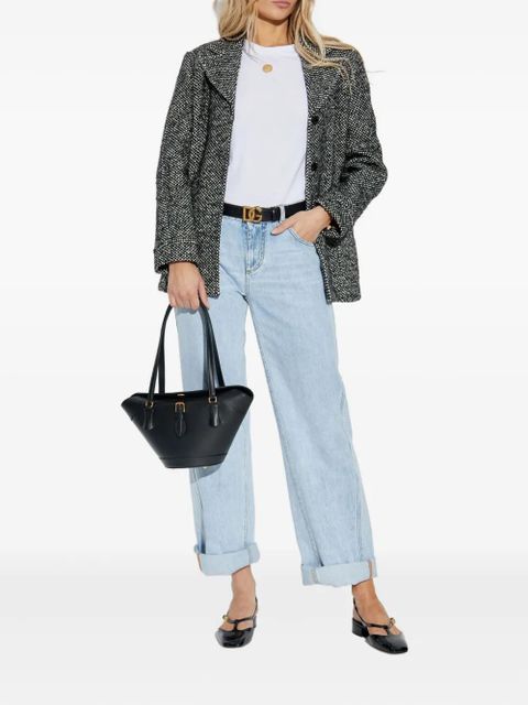 Dolce & Gabbana flap-pockets tweed jacket - Grey - zdjęcie produktu nr 2