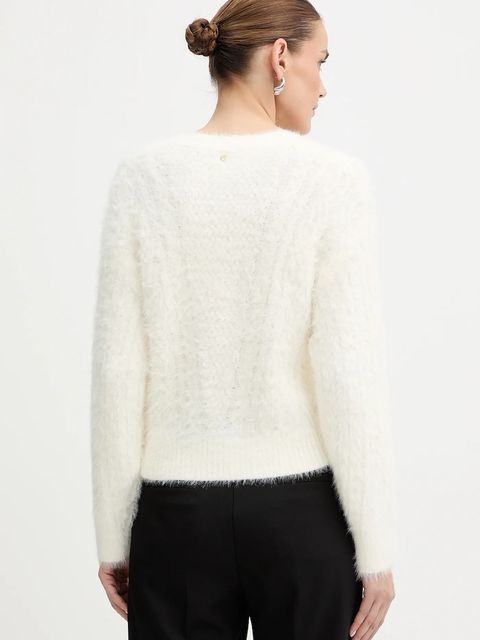 Guess kardigan KINAKO damski kolor beżowy lekki W5BR0D Z3BH0