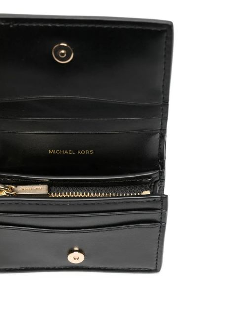 Michael Kors lock-accent wallet - Black