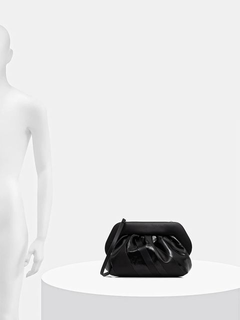 Themoire torebka kolor czarny TMFW25BSTN1