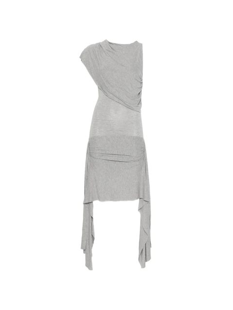 Gimaguas Annika draped mini dress - Grey - zdjęcie produktu nr 1
