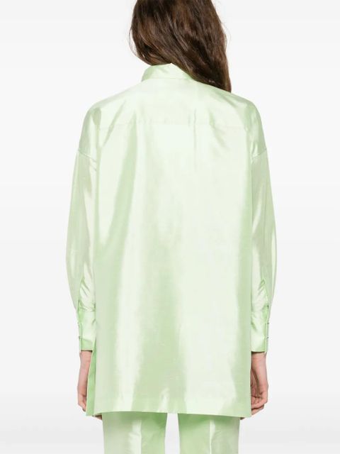 Max Mara silk shirt - Green
