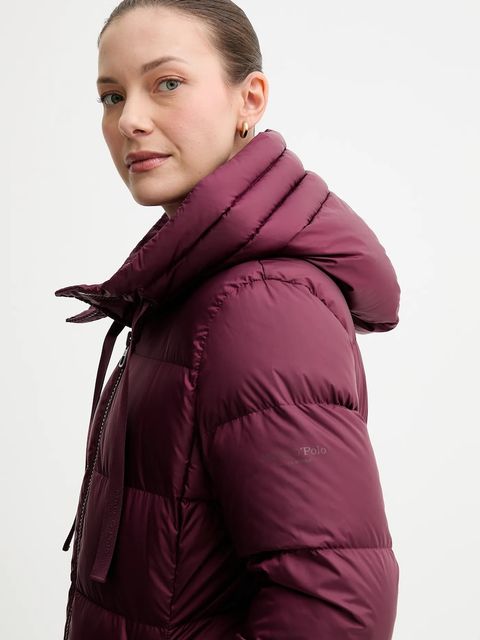 Marc O'Polo kurtka puchowa kolor bordowy zimowa 509032971095 - zdjęcie produktu nr 2