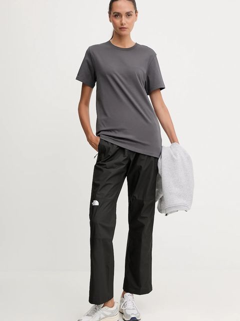 The North Face bluza Essential damska kolor szary melanżowa NF0A89EPDYX1