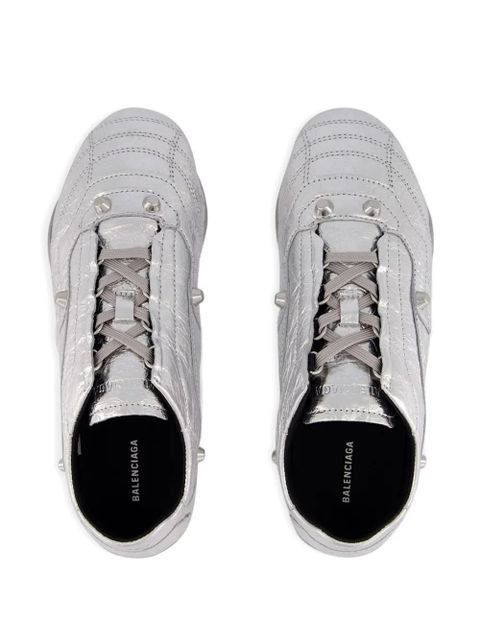 Balenciaga City metallic studded sneakers - Silver