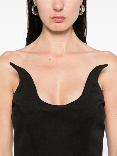 Coperni x Disney Horn mini dress - Black