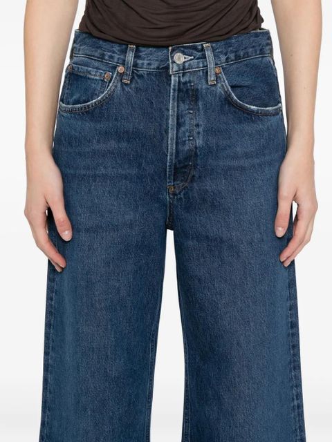 AGOLDE DAME high-raise jeans - Blue