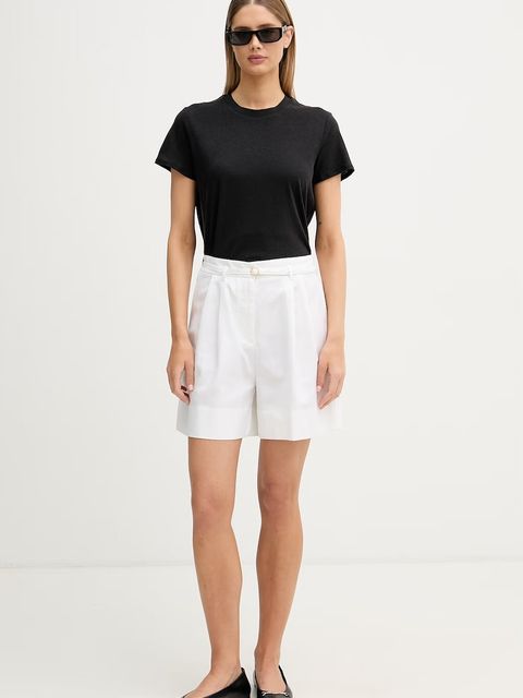 Sisley T-shirt damski z lnem - zdjęcie produktu nr 1