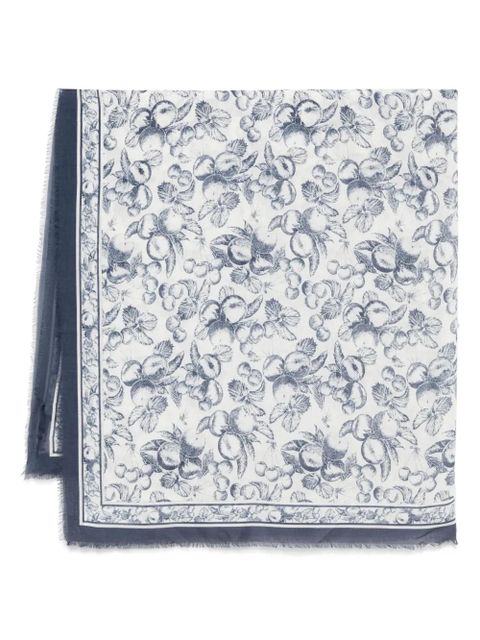 Maje fruit-print scarf - Neutrals - zdjęcie produktu nr 1