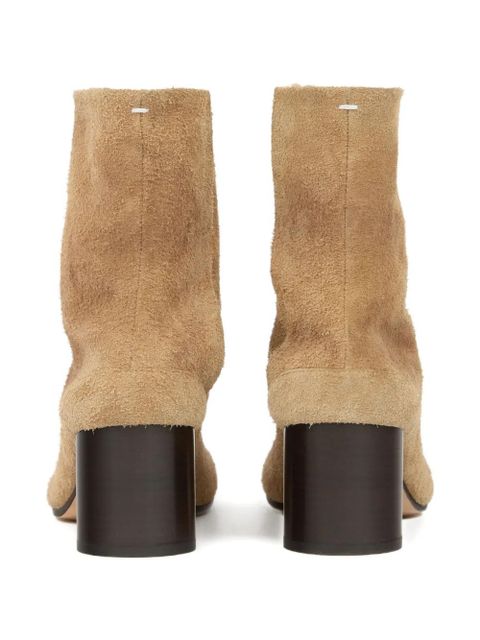 Maison Margiela suede ankle boots - Neutrals