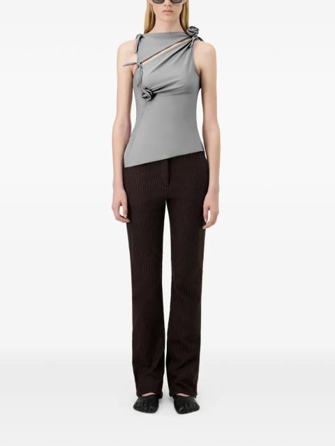 Coperni knotted flower top - Grey - zdjęcie produktu nr 2