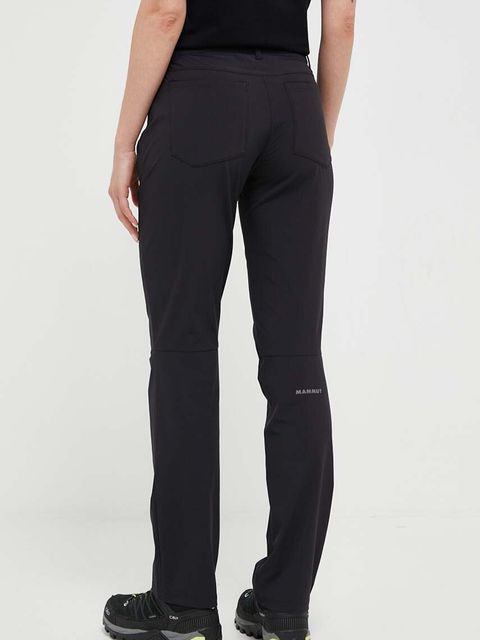 Mammut spodnie outdoorowe Runbold kolor czarny