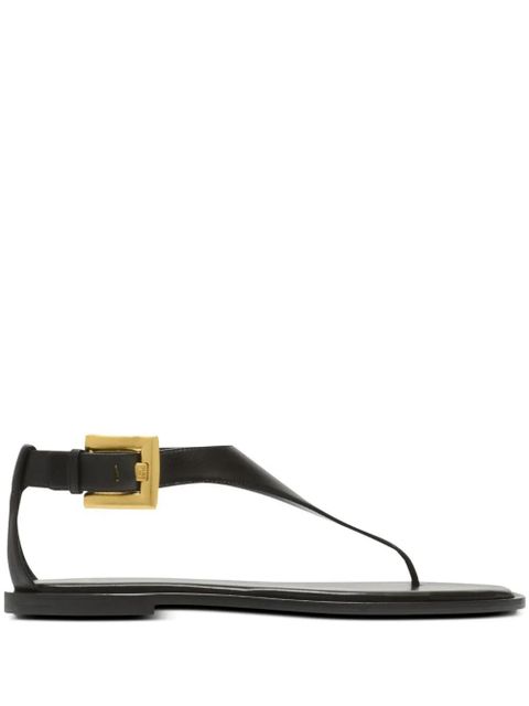 Balmain Anthem toe-post sandals - Black - zdjęcie produktu nr 1