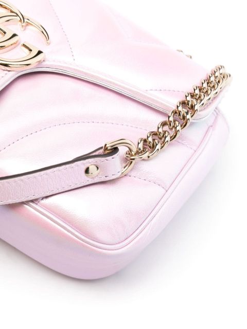 Gucci small GG-Marmont leather bag - Pink