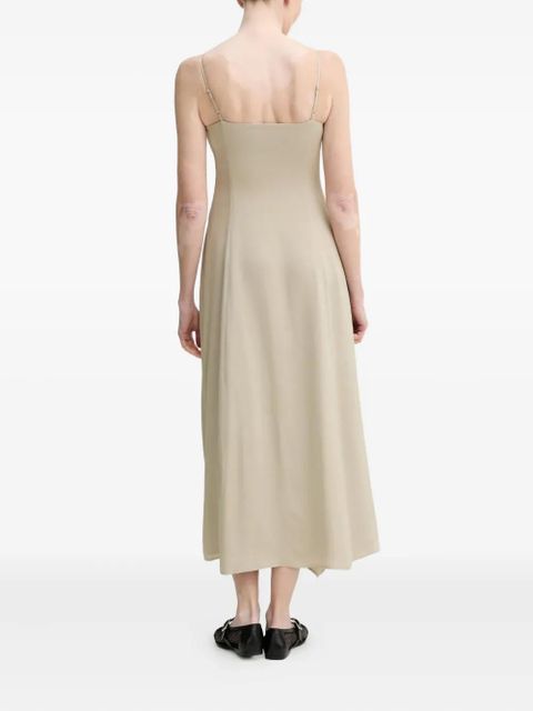 Nanushka asymmetric zip-up dress - Neutrals