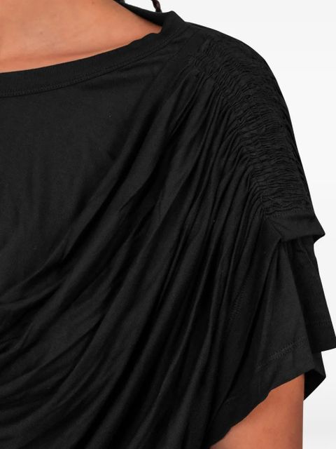 Gimaguas Daria draped top - Black