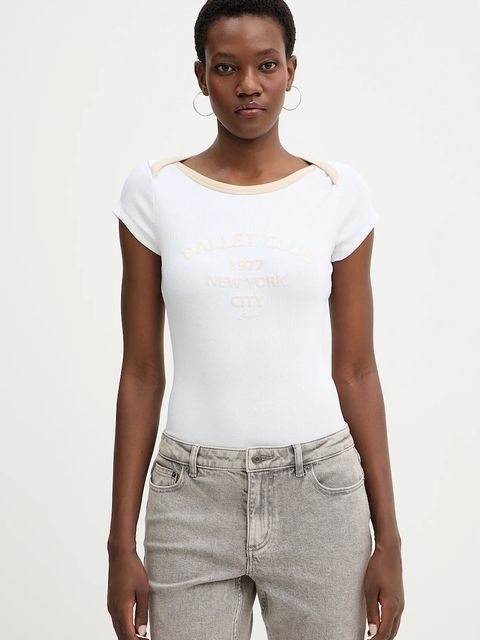 BOSS Orange t-shirt C Etendu damski kolor biały 50553467 - zdjęcie produktu nr 1